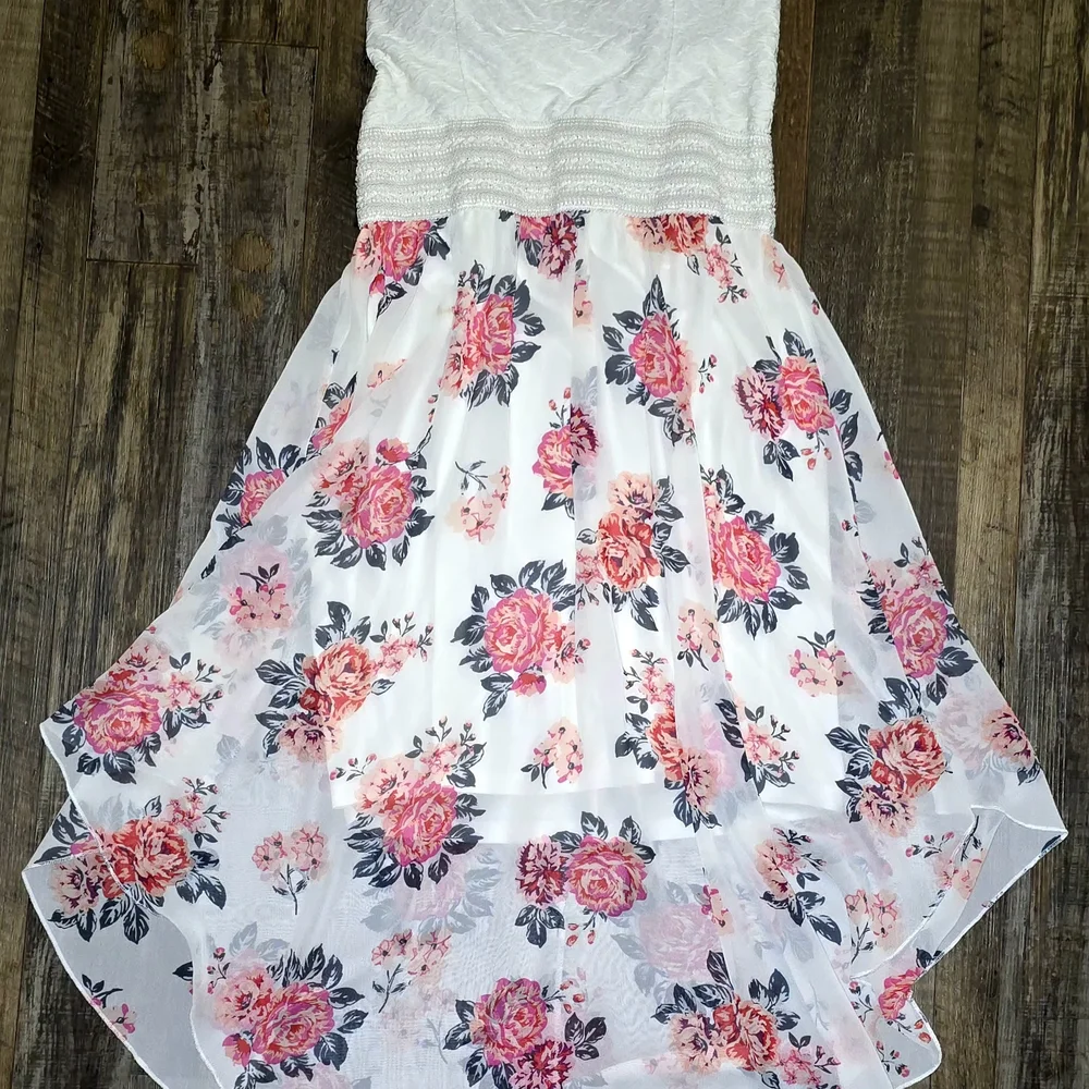 No Boundaries High Low Strapless Dress - Picture 1 of 1